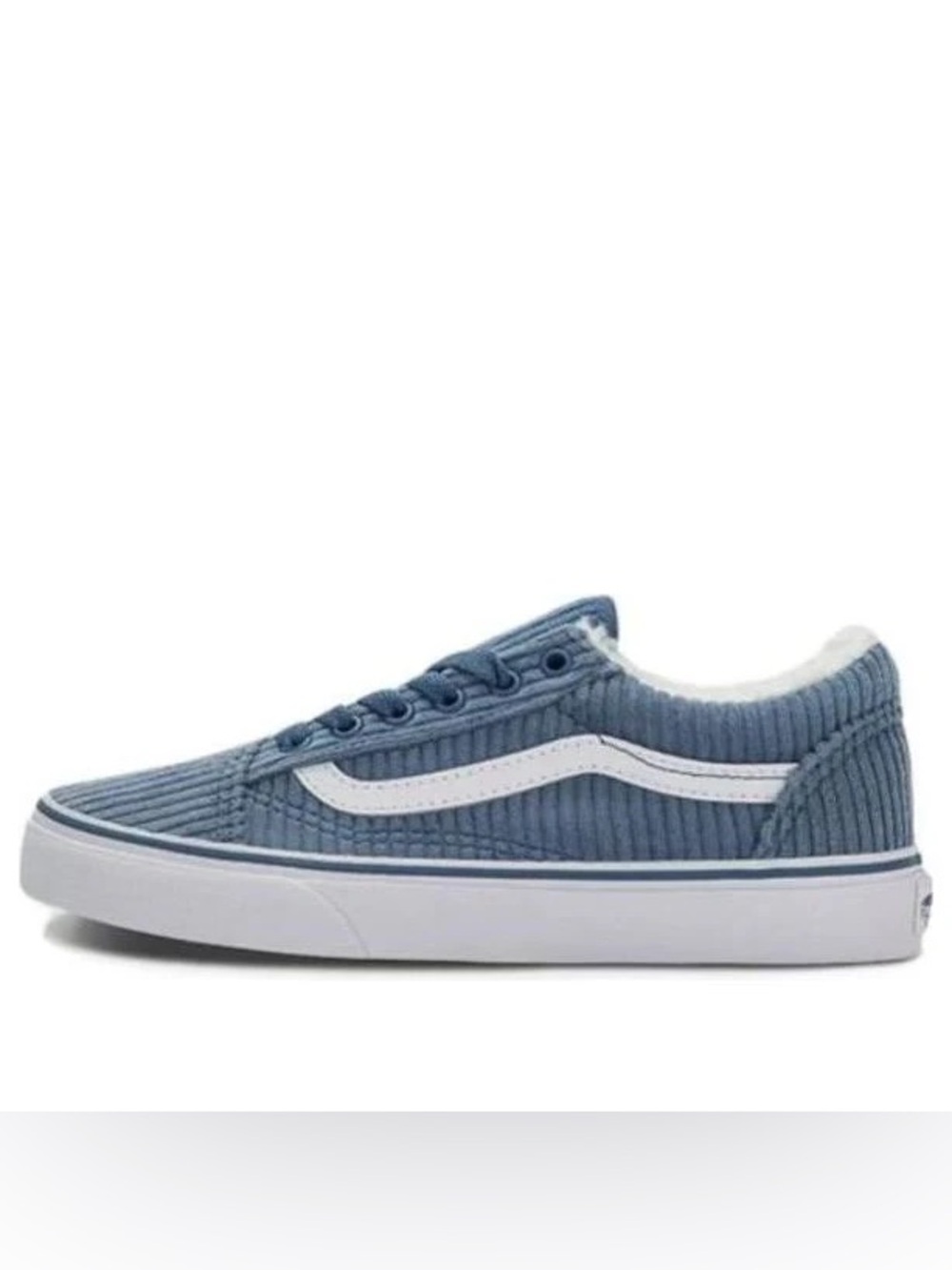 *BRAND NEW IN BOX* Vans Corduroy Low-Top Sneakers - Dusty Blue Old Skool Sz 12